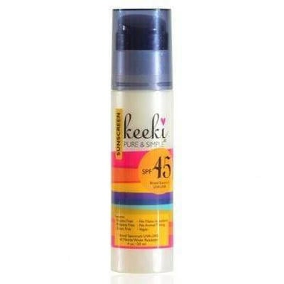 keeki pure simple sunscreen spf 45 natural sunscreen spf 15 30 45 keekispf45 14707890618422 400x progressive s